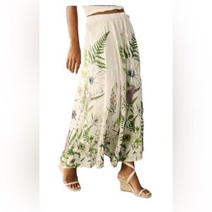 Anthropologie ForeverThat Girl Eyelet A-Line Skirt Medium